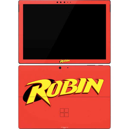 DC Comics Robin Official Logo Surface Pro 7 Skin