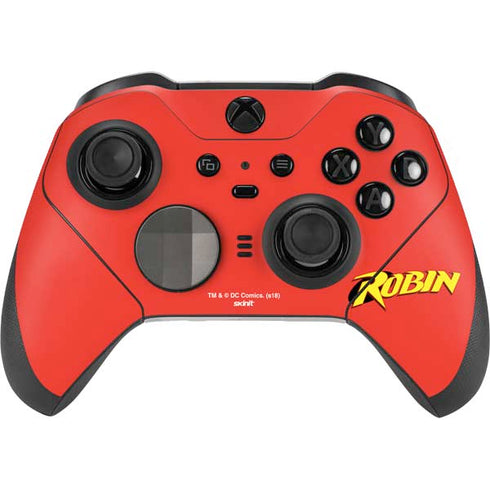 DC Comics Robin Official Logo Xbox Elite Wireless Controller Series 2 Skin