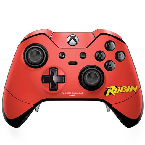 DC Comics Robin Official Logo Xbox One Elite Controller Skin
