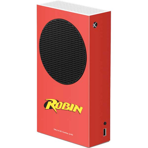 DC Comics Robin Official Logo Xbox Series S Console Skin