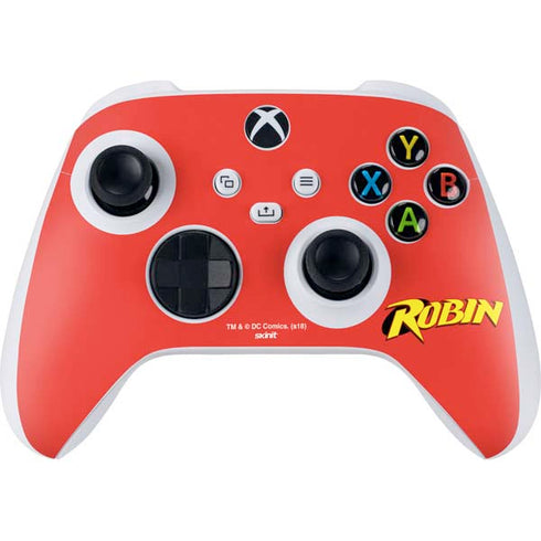 DC Comics Robin Official Logo Xbox Series S Controller Skin