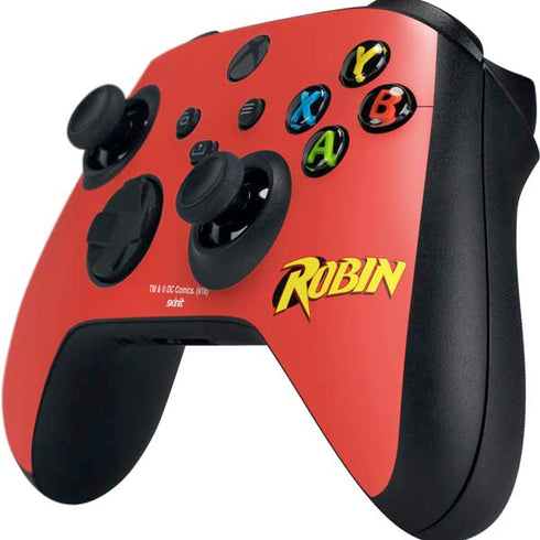 DC Comics Robin Official Logo Xbox Series X Controller Skin