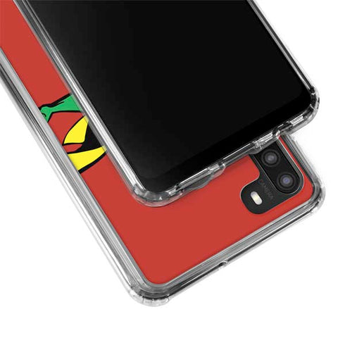 DC Comics Robin Classic Art Galaxy A21 Clear Case