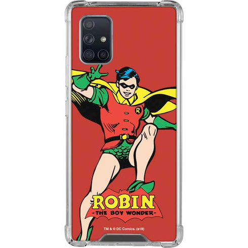DC Comics Robin Classic Art Galaxy A71 5G Clear Case