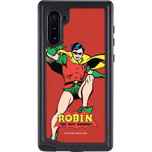 DC Comics Robin Classic Art Galaxy Note 10 Waterproof Case