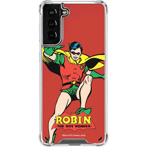 DC Comics Robin Classic Art Galaxy S21 Plus 5G Clear Case