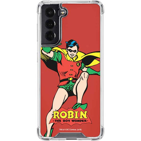 DC Comics Robin Classic Art Galaxy S22 Clear Case