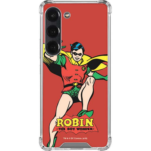 DC Comics Robin Classic Art Galaxy S23 Clear Case