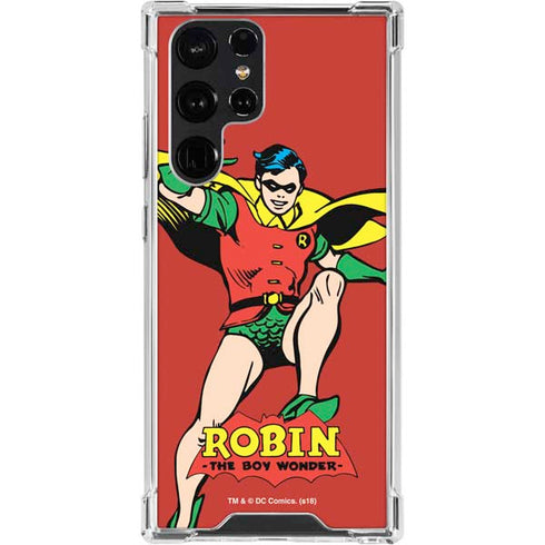 DC Comics Robin Classic Art Galaxy S24 Ultra Clear Case