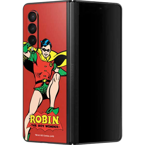 DC Comics Robin Classic Art Galaxy Z Fold3 5G Skin