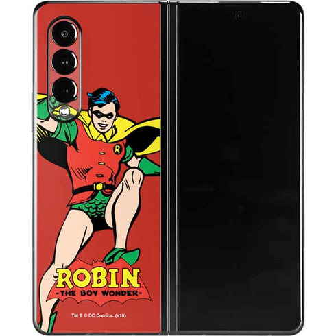 DC Comics Robin Classic Art Galaxy Z Fold3 5G Skin