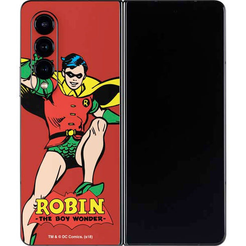 DC Comics Robin Classic Art Galaxy Z Fold4 5G Skin