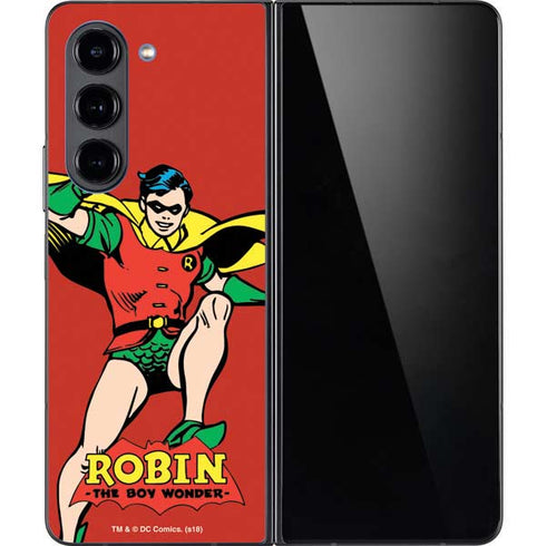 DC Comics Robin Classic Art Galaxy Z Fold5 5G Skin