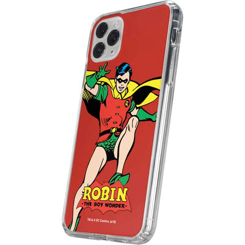DC Comics Robin Classic Art iPhone 11 Pro Clear Case
