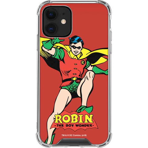 DC Comics Robin Classic Art iPhone 12 Clear Case