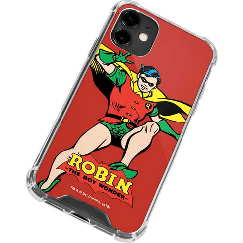 DC Comics Robin Classic Art iPhone 12 Mini Clear Case