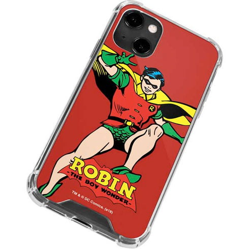 DC Comics Robin Classic Art iPhone 14 Clear Case