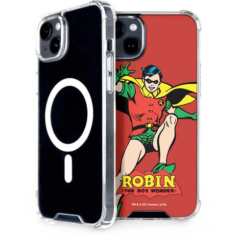 DC Comics Robin Classic Art iPhone 15 Plus MagSafe Case