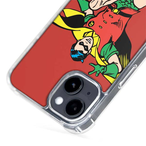 DC Comics Robin Classic Art iPhone 15 Plus MagSafe Case