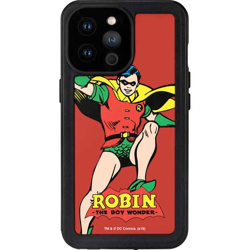 DC Comics Robin Classic Art iPhone 14 Pro Max Waterproof Case