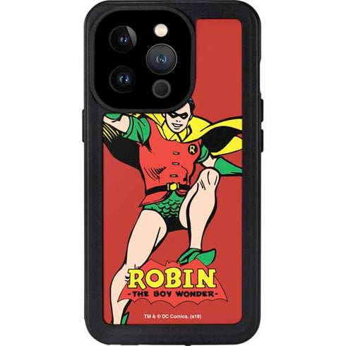 DC Comics Robin Classic Art iPhone 14 Pro Waterproof Case