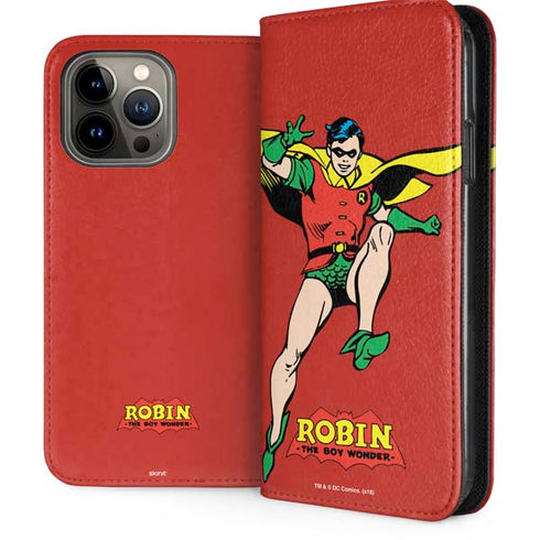 DC Comics Robin Classic Art iPhone 15 Pro Max Folio Case
