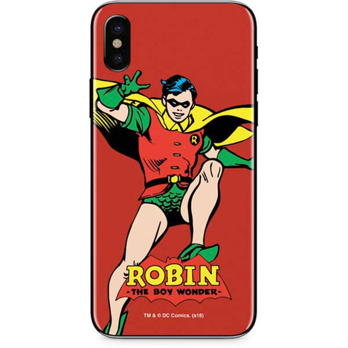 DC Comics Robin Classic Art iPhone XS Max Skin