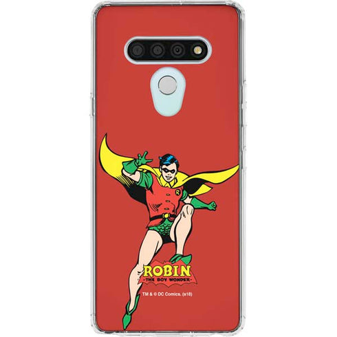 DC Comics Robin Classic Art LG Stylo 6 Clear Case
