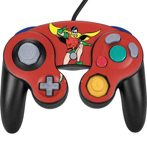 DC Comics Robin Classic Art Nintendo GameCube Controller Skin