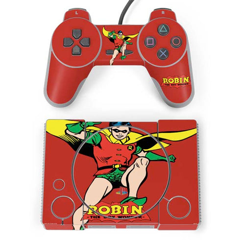 DC Comics Robin Classic Art PlayStation Classic Bundle Skin