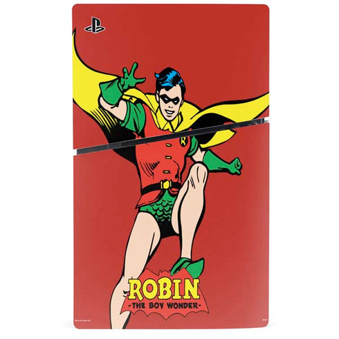 DC Comics Robin Classic Art PS5 Slim Digital Edition Bundle Skin