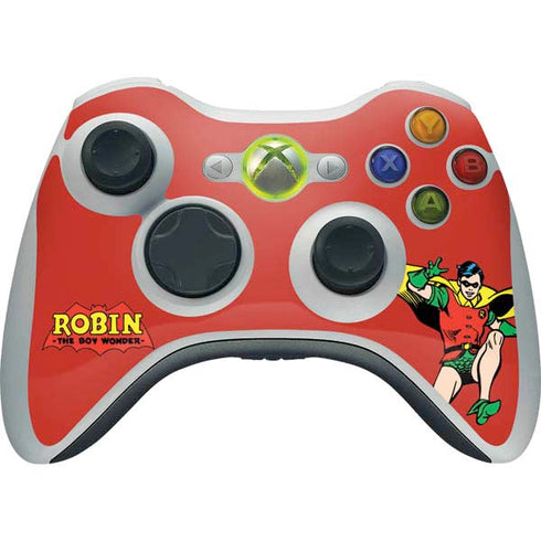 DC Comics Robin Classic Art Xbox 360 Wireless Controller Skin