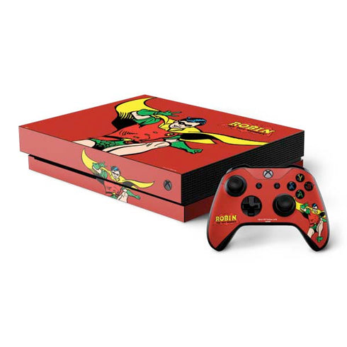 DC Comics Robin Classic Art Xbox One X Bundle Skin