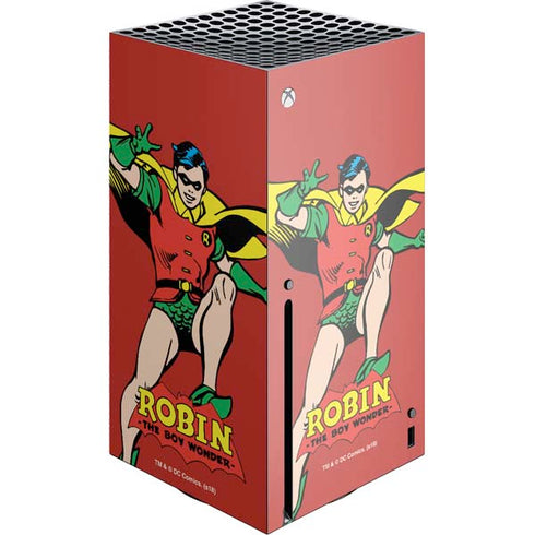 DC Comics Robin Classic Art Xbox Series X Console Skin