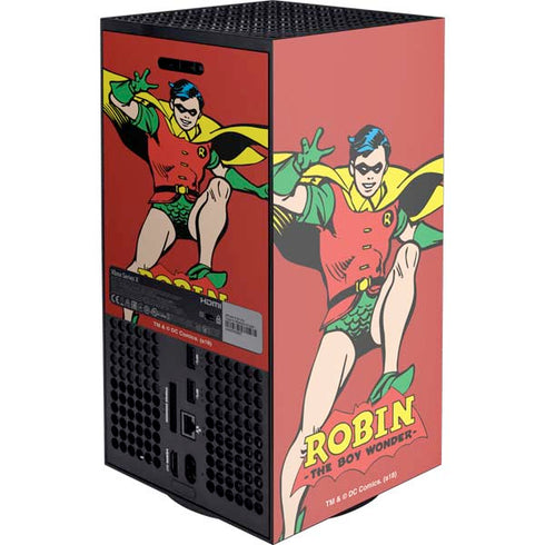 DC Comics Robin Classic Art Xbox Series X Console Skin