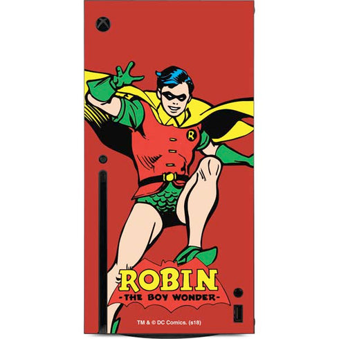 DC Comics Robin Classic Art Xbox Series X Console Skin