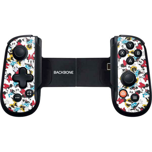 Disney Minnie Mouse Rockin Minnie Pattern Backbone One for iPhone Game Controller Skin