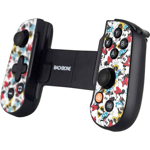 Disney Minnie Mouse Rockin Minnie Pattern Backbone One for iPhone Game Controller Skin