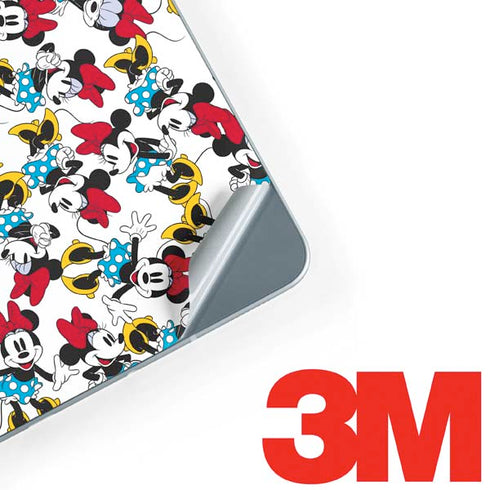Disney Minnie Mouse Rockin Minnie Pattern Galaxy Book 12in Skin
