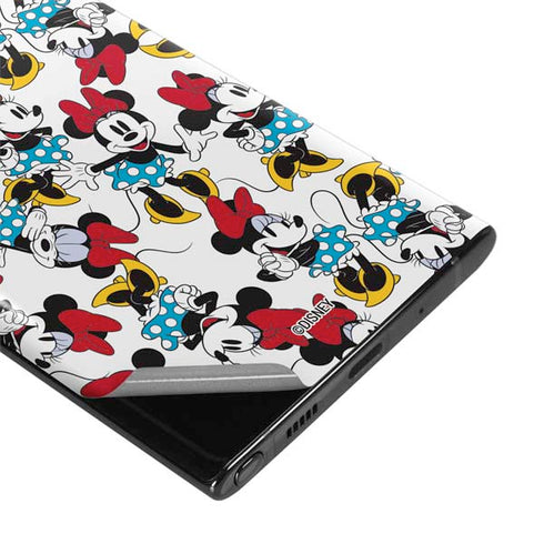 Disney Minnie Mouse Rockin Minnie Pattern Galaxy Note 10 Plus Skin