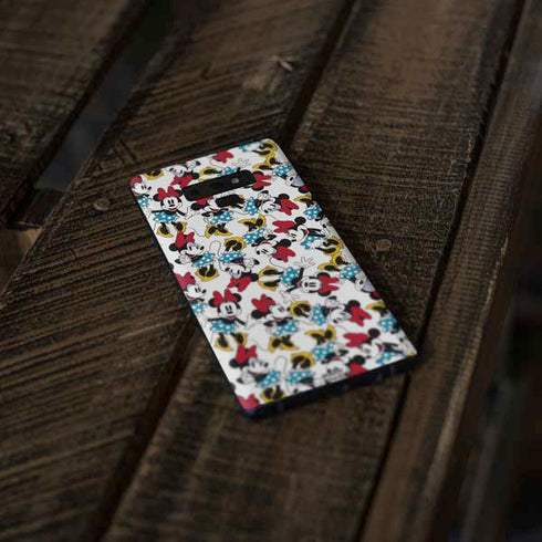 Disney Minnie Mouse Rockin Minnie Pattern Galaxy Note 9 Skin