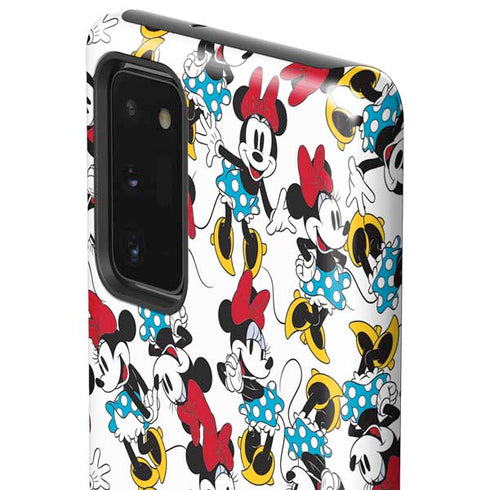 Disney Minnie Mouse Rockin Minnie Pattern Galaxy Note20 5G Pro Case