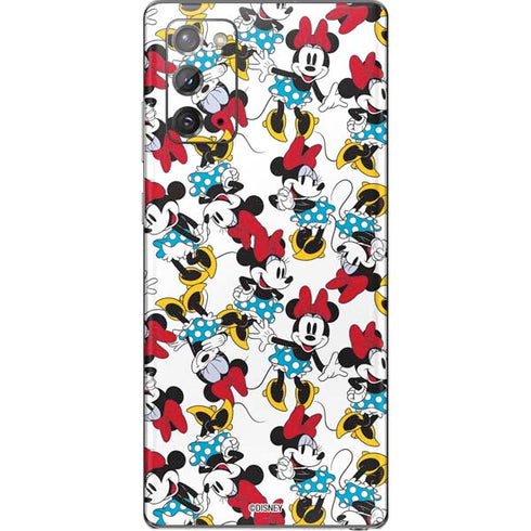 Disney Minnie Mouse Rockin Minnie Pattern Galaxy Note20 5G Skin