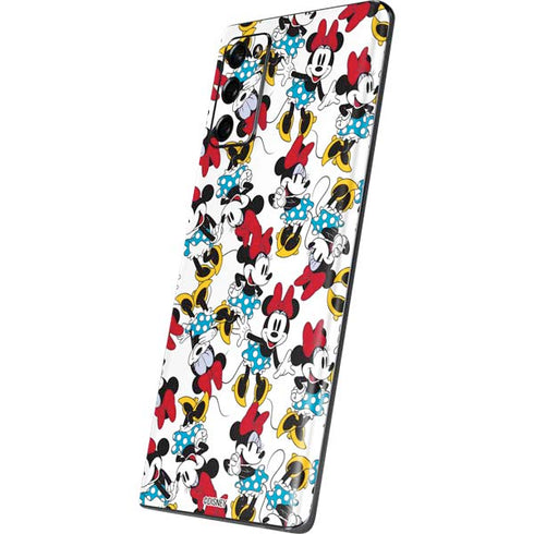 Disney Minnie Mouse Rockin Minnie Pattern Galaxy Note20 5G Skin