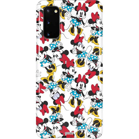 Disney Minnie Mouse Rockin Minnie Pattern Galaxy S20 Lite Case