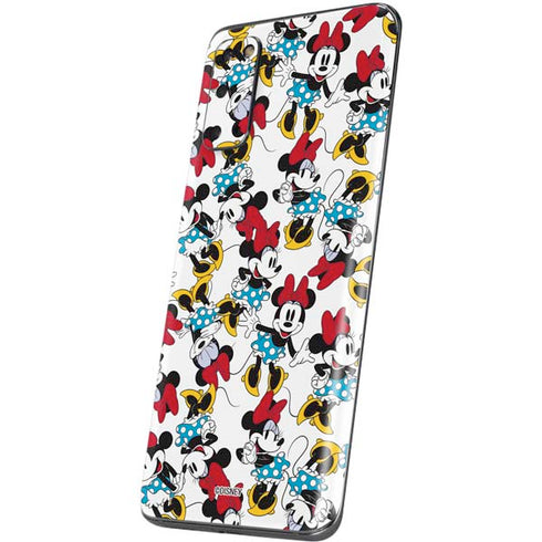 Disney Minnie Mouse Rockin Minnie Pattern Galaxy S20 Skin