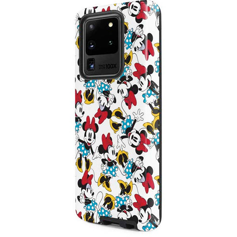 Disney Minnie Mouse Rockin Minnie Pattern Galaxy S20 Ultra 5G Pro Case