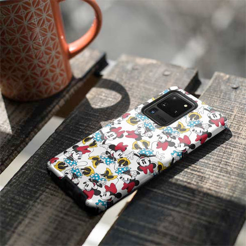 Disney Minnie Mouse Rockin Minnie Pattern Galaxy S20 Ultra 5G Pro Case