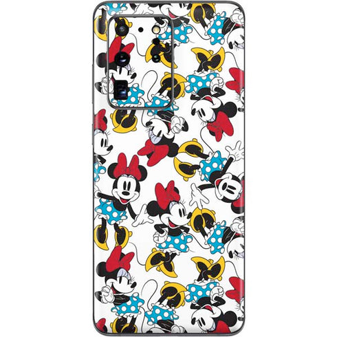 Disney Minnie Mouse Rockin Minnie Pattern Galaxy S20 Ultra 5G Skin