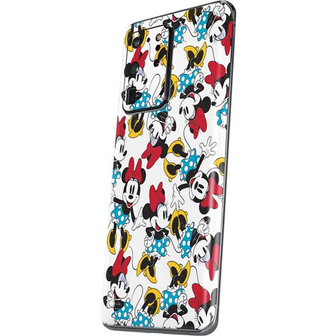 Disney Minnie Mouse Rockin Minnie Pattern Galaxy S20 Ultra 5G Skin